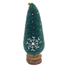 Deko Filz-Tannenbaum mit Holzständer Weihnachten
