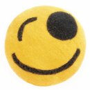 Filzsitzkissen Smiley dick 35 cm rund