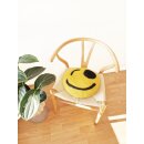 Filzsitzkissen Smiley dick 35 cm rund