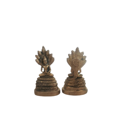 Bronze Figur 9 Buddha 2-3 cm