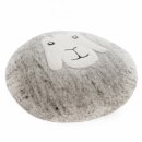 Filzsitzkissen Schafkopf dick 35 cm rund