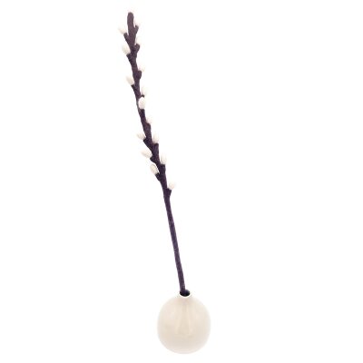Filz-Deko Zweig Weidenkätzchen 60 cm