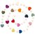 Felted Garland Hearts & Felt Balls