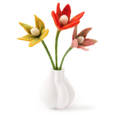 Filzblume Celia 3er-Set