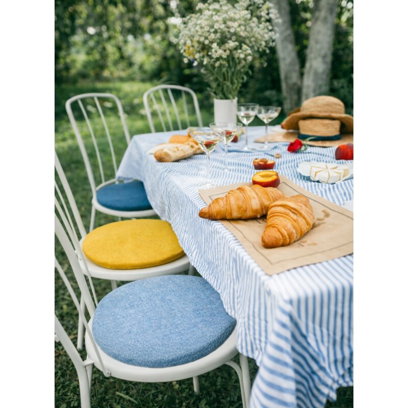 Filzsitzkissen rund 40 cm / 1 cm hoch, 19,90 €