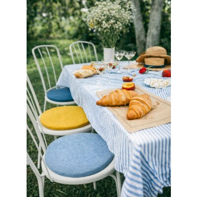 Felted Seat Cushion, 40cm round thin