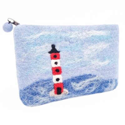 Felted Bag Lighthouse, large