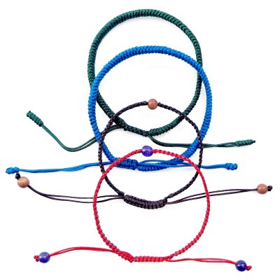 Glücksknoten-Armband Mix 4er-Set