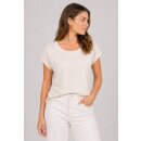 Shirt ELLA Slub-Cotton mit Rücken-Dreieck
