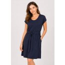 Kleid LEA Slub-Cotton mit Rückendreieck