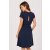 Kleid LEA Slub-Cotton mit Rückendreieck