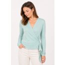 Wickelshirt LIYA Wickeljacke aus Lyocell [Eukalyptus]