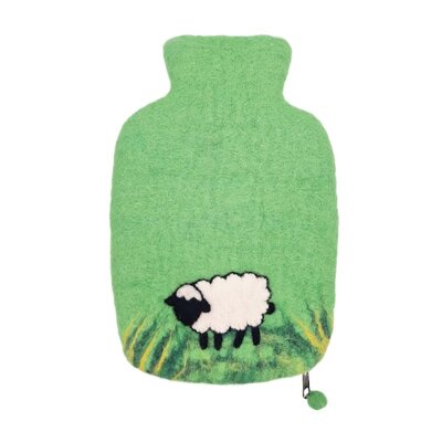 Hot Water Bottle Cover Sheep 0,8 L