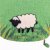 Hot Water Bottle Cover Sheep 0,8 L