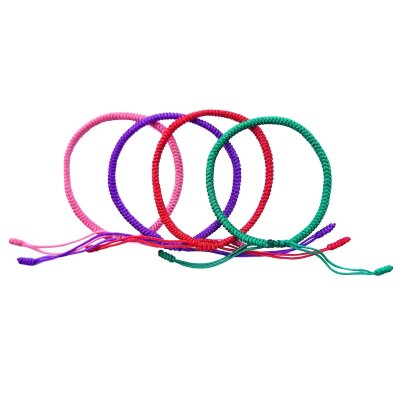Glücksknoten-Armband basic 4er-Set