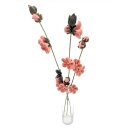 Filzblumen Aprikotblüten 3er-Set