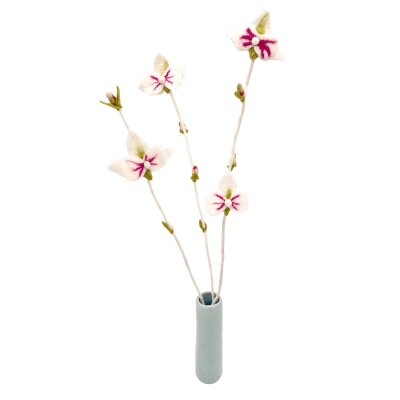 Filzblumen Orchideen 3er-Set
