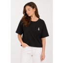 T-Shirt boxy MEERKAT COFFEE women
