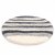 Felted Seat Cushion Stripes Grey Mix 36cm
