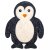 Filzsitzkissen flach Pinguin