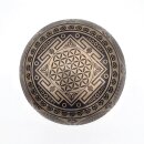 Klangschale mit 7 Chakra Mandala Gravur Ø 20-22 cm