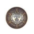 Klangschale Lebensbaum Mandala Shreeyantra