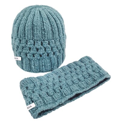 Headband Rib -Dot-Mix