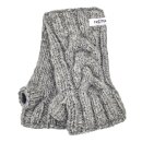 Wrist Warmers  Rib Knit with Plaid