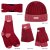 Wrist Warmers basic with Contrast Line
