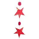 Lokta Papier-Dekokette Origami Sterne