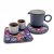 Filz-Topfuntersetzer Double Dots 20 cm rund