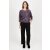 Fledermaus-Langarmshirt MABEL aus Jacquard