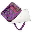 Upcycle 41 Sari-Laptop-Tasche 29 x 21 cm