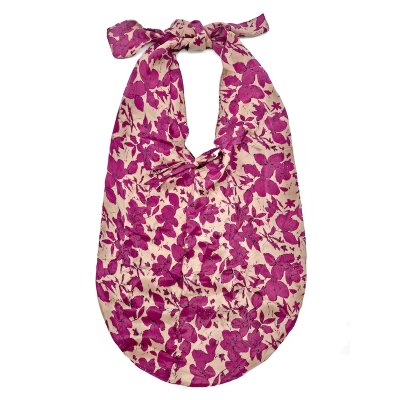 Upcycle 42 Sari Knotted Bag ROUND 40 x 25 cm