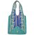 Upcycle 43 Sari Umhängertasche TRIANGLE 39 x 39 cm