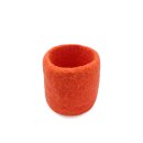 Filzgefäß Filztopf Zylinder 3er-Set pastellmint/gelb/pastellorange