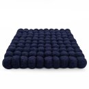 Topuntersetzer 18 cm uni viereckig blaubeere