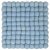 Topfuntersetzer 18 cm uni viereckig pastellblau
