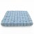 Topfuntersetzer 18 cm uni viereckig pastellblau
