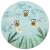 Felted Trivet 20 cm Bee Meadow