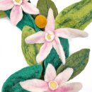Filzkranz Orangenblüten