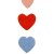 Felted Garland Hearts Small & Large