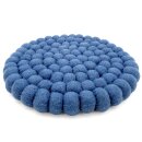 trivet 18 cm paris blue round