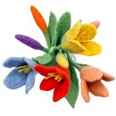 Filzblumen Tulpen rosa 2er-Set