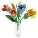 Filzblumen Tulpen rosa 2er-Set
