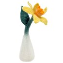 Eierwärmer Filzblume Osterglocke