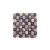 Coaster 9cm round multi-col.