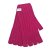 Cashmere Gloves fingerless magenta pink