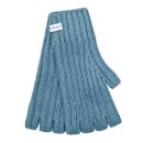 Kaschmir-Handschuhe fingerfrei dunkle Minze