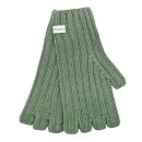 Kaschmir-Handschuhe fingerfrei apfelgrün